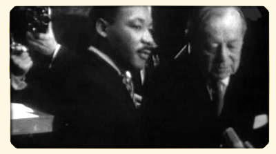 Martin Luther King prix Nobel de la Paix
